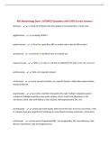 RBC Morphology Exam &vert; UPDATED Questions with 100&percnt; Correct Answers &NewLine;