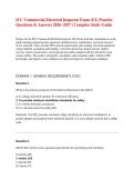 ICC Commercial Electrical Inspector E2 Exam Study Guide &lpar;Revised 2026&ndash;2027&rpar;