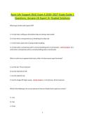 Basic Life Support &lpar;BLS&rpar; Exam A Study Guide 2026&ndash;2027 &vert; Complete Questions & Answers &vert; Expert A&plus; Graded Certification Prep