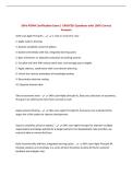 SAFe POPM Certification Exam &vert; UPDATED Questions with 100&percnt; Correct Answers&NewLine;