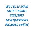1&lowbar;WGU&lowbar;D115&lowbar;EXAM&lowbar;LATEST&lowbar;UPDATE&lowbar;2024&lowbar;2025&lowbar;NEW&lowbar;QUESTIONS&lowbar;INCLUDED&lowbar;verified&period;