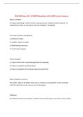 SCM 300 Exam &num;3 &vert; UPDATED Questions with 100&percnt; Correct Answers&NewLine;