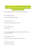 Louisiana POST Certification Bundle 2026&ndash;2027 &vert; Complete Study Guides&comma; Exam Questions & Answers &vert; Peace Officer Standards & Training Prep