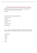 SCM 455 Final Exam &vert; UPDATED Questions with 100&percnt; Correct Answers&NewLine;