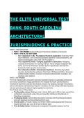 The Ultimate South Carolina Architectural Jurisprudence Test Bank &lpar;2026&sol;2027 Edition&rpar; &vert; 59&plus; Q&A &plus; Regulatory Primer