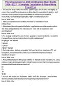 Petro Classroom U1 UST Certification Study Guide 2026&ndash;2027 &vert; Complete Installation & Retrofitting Exam Questions&comma; Answers & Prep