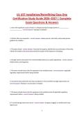 U1 UST Installation Retrofitting Class One Certification Study Guide 2026&ndash;2027 &vert; Complete Exam Questions&comma; Answers & Installation Procedures