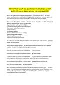Nitrous Oxide CDCA Test Questions with all Correct & 100&percnt; Verified Answers &vert;Latest Version &vert;Already Graded A&plus;