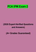 PCA IPM Exam 2&colon; Complete Integrated Pest Management Study Guide&comma; Review Notes & Practice Questions PDF