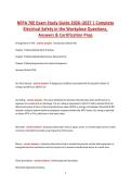 NFPA 70E Exam Study Guide 2026&ndash;2027 &vert; Complete Electrical Safety in the Workplace Questions&comma; Answers & Certification Prep