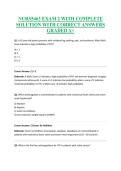 NURS5463 EXAM 2 WITH COMPLETE SOLUTION WITH CORRECT ANSWERS GRADED A&plus; &vert; 2026&sol;2027