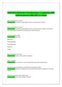 SAR Tech III Study Guide Questions and Answers &vert; 2026&sol;2027 &vert; Complete Certification Exam Review&vert;Quiz Bundles
