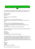 AEMT Exam 1 &ndash; Revision Questions&comma; Western Governors University Latest Reviewed Study Guide &lpar;2026&rpar;