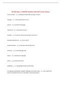 SHS 205 Exam 1 &vert; UPDATED Questions with 100&percnt; Correct Answers&NewLine;