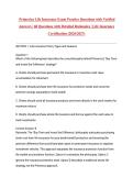  Primerica Life Insurance Exam Practice Questions with Verified Answers &vert; 60 Questions with Detailed Rationales &vert; Life Insurance Certification &lpar;2026&sol;2027&rpar;