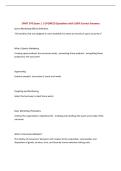 SPMT 370 Exam 1 &vert; UPDATED Questions with 100&percnt; Correct Answers&NewLine;
