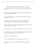SPMT 370 Exam 3 &vert; UPDATED Questions with 100&percnt; Correct Answers&NewLine;