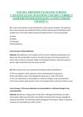 NUR 2811 MIDTERM EXAM ICHS NURSING CAPSTONE EXAM &vert; QUESTIONS AND 100&percnt; CORRECT ANSWERS WITH RATIONALES &vert; LATEST UPDATE GRADED A&plus;&NewLine;