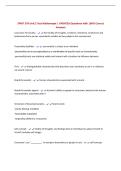SPMT 370 Unit 2 Test Waltemeyer &vert; UPDATED Questions with 100&percnt; Correct Answers&NewLine;