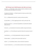 SPMT 370 exam 2 rafa &vert; UPDATED Questions with 100&percnt; Correct Answers&NewLine;