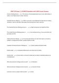 SPMT 370 Exam 3 &vert; UPDATED Questions with 100&percnt; Correct Answers&NewLine;