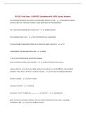 STA 261 Final Exam &vert; UPDATED Questions with 100&percnt; Correct Answers &NewLine;