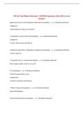 STA 261 Final Miami University &vert; UPDATED Questions with 100&percnt; Correct&NewLine;Answers 