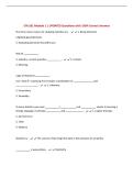 STA 261 Module 1 &vert; UPDATED Questions with 100&percnt; Correct Answers &NewLine;