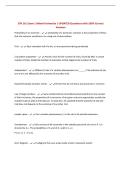 STA 261 Exam 1 Miami University &vert; UPDATED Questions with 100&percnt; Correct&NewLine;Answers 