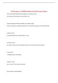 STA 261 exam 2 &vert; UPDATED Questions with 100&percnt; Correct Answers &NewLine;