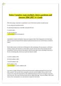 FINRA Series 7&vert;Series 7 Practice Questions with Verified Answers &vert; 2026&sol;2027 &vert; Complete FINRA Series 7 Certification Quiz Bundles
