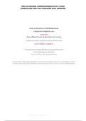 HESI A2 READING COMPREHENSION STUDY GUIDE&NewLine;VERSION ONE AND TWO PASSAGES WITH ANSWERS