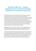 WGU D081 V5-QBM3 Task 1&colon; Exploring Organizational Culture and Market Entry Strategy &vert; Western Governors University &lpar;WGU&rpar; &vert; 2026&sol;2027 &vert; Comprehensive Task Guide and Business Strategy Study Material