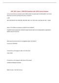 WPC 300 1 Exam &vert; UPDATED Questions with 100&percnt; Correct Answers&NewLine;