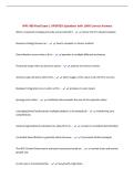 WPC 480 Final Exam &vert; UPDATED Questions with 100&percnt; Correct Answers&NewLine;