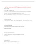 WPC 480 Midterm Exam &vert; UPDATED Questions with 100&percnt; Correct Answers&NewLine;