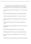WPC 480 Final Exam &vert; UPDATED Questions with 100&percnt; Correct Answers&NewLine;