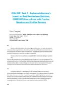 WGU D081 Task 1&colon; Analyzing Adhocracy's Impact on Boat Manufacturer Decisions &vert; Western Governors University &lpar;WGU&rpar; &vert; 2026&sol;2027 &vert; Business Strategy Task Guide and Practice Study Material