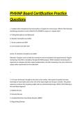 PMHNP Board Certification Practice Questions&NewLine;&NewLine;1&period; A patient with schizophrenia has been stable on clozapine for several years&period; Which of the following monitoring parameters is most critical for the PMHNP to assess on a regular basis&quest;&NewLine;A&period; Fasting blood glu