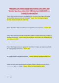 DCF Infant and Toddler Appropriate Practices Exam Latest 2026 &NewLine;Updated Questions and Verified 100&percnt; Solutions &lpar;2026&sol;2027&rpar; &vert;A&plus; &NewLine;Graded &vert;Guaranteed Pass