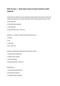 NUR 231 Quiz 1 &ndash; Study Guide&comma; Notes & Practice Questions &lpar;2026 Updated&rpar;