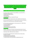 Prophecy Core Mandatory Parts I-III Nursing Relias Complete Actual Exam 2026&sol;2027 &ndash; Comprehensive Assessment with Detailed Rationales &vert; 100&percnt; Verified &vert; Pass Guaranteed &ndash; A&plus; Graded