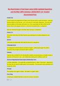 Nys Real Estate U Final Exam Latest 2026 Updated Questions &NewLine;and Verified 100&percnt; Solutions &lpar;2026&sol;2027&rpar; &vert;A&plus; Graded &NewLine;&vert;Guaranteed Pass