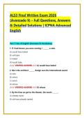 ALS3 Final Written Exam 2026  &NewLine;&lpar;Avanzado 9&rpar; &ndash; Full Questions&comma; Answers  &NewLine;& Detailed Solutions &vert; ICPNA Advanced  &NewLine;English