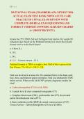 NR 574 FINAL EXAM &lpar;CHAMBERLAIN&rpar; NEWEST 2026 &NewLine;ACTUAL EXAM TEST BANK&vert; NR574 ACUTE CARE &NewLine;PRACTICUM I FINAL EXAM REVIEW WITH &NewLine;COMPLETE 450 REAL EXAM QUESTIONS AND &NewLine;CORRECT VERIFIED ANSWERS&sol; ALREADY GRADED &NewLine;A&plus; &lpar;MOST RECENT&excl;&excl;&rpar; 