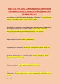 RADT 1010 FINAL EXAM LATEST 2026 UPDATED QUESTIONS &NewLine;AND VERIFIED 100&percnt; SOLUTIONS &lpar;2026&sol;2027&rpar; &vert;A&plus; GRADED &NewLine;&vert;GUARANTEED PASS 