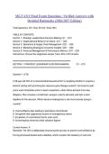 MGT 6311 Final Exam Questions &vert; Verified Answers with Detailed Rationales &lpar;2026&sol;2027 Edition&rpar;