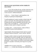 BIO322 EXAM 3 QUESTIONS WITH COMPLETE SOLUTIONS