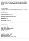 NUR 520 FOUNDATIONAL COMPETENCIES FOR THE PROFESSIONAL NURSE &lpar;RN&NewLine;to-BSN&rpar; COMPLETE PRACTICE EXAM &vert; PROFESSIONAL NURSING CURRICULUM &vert;&NewLine;ORIGINAL QUESTIONS & ANSWERS WITH DETAILED RATIONALES &vert; 2026&sol;2027&NewLine;EDITION