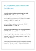 MA Jurisprudence exam questions with correct answers&period;
